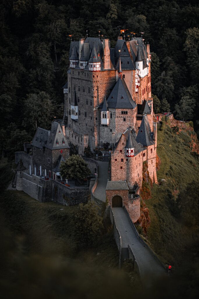 Blick auf Burg Eltz