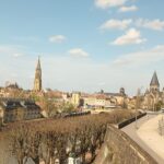 Blick über Metz Chemin des Allemands